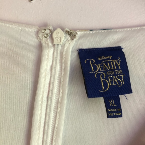 NEW Disney Beauty and the Beast Romper XL - Picture 4 of 8